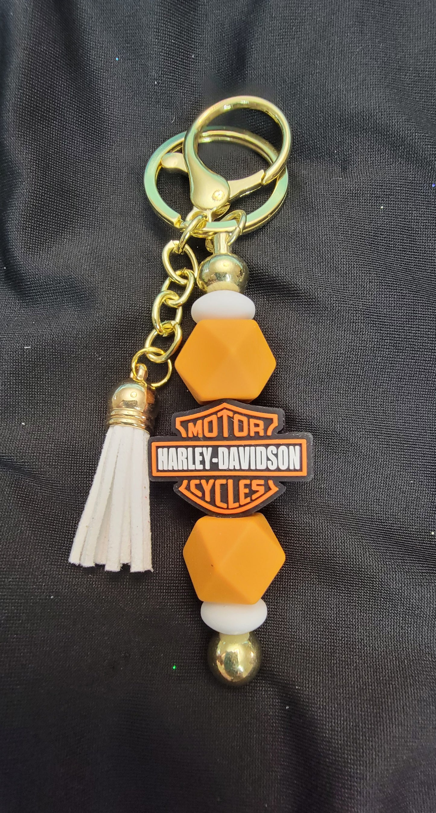 Silicone Beaded Keychains