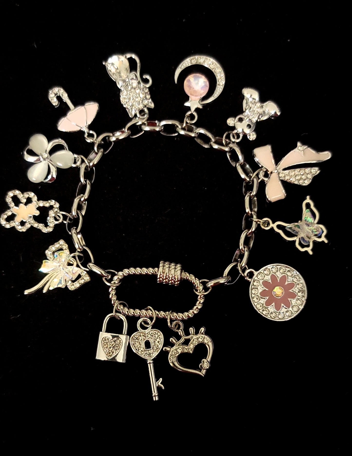 Silver Charm Bracelet