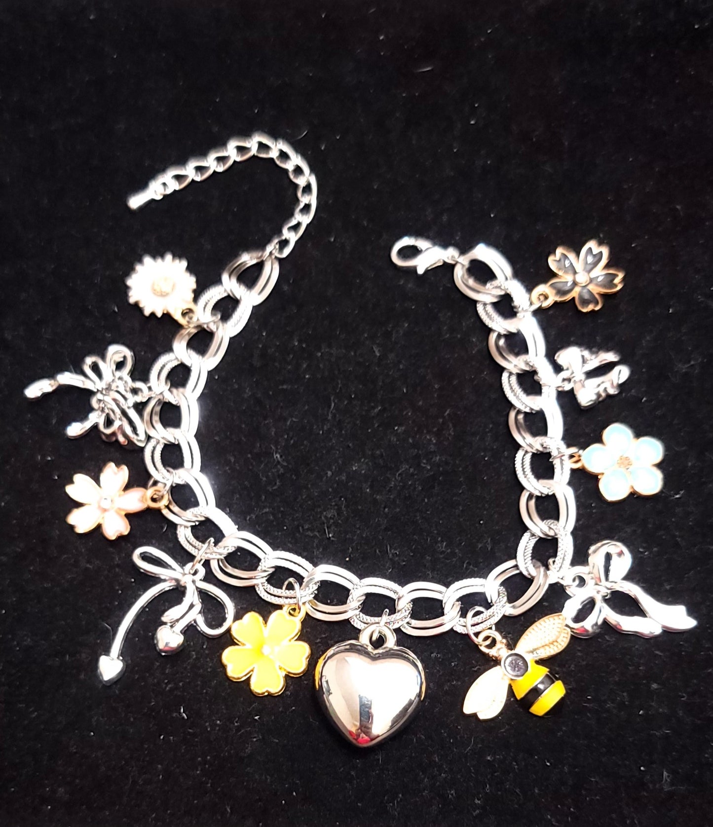 Silver Charm Bracelet