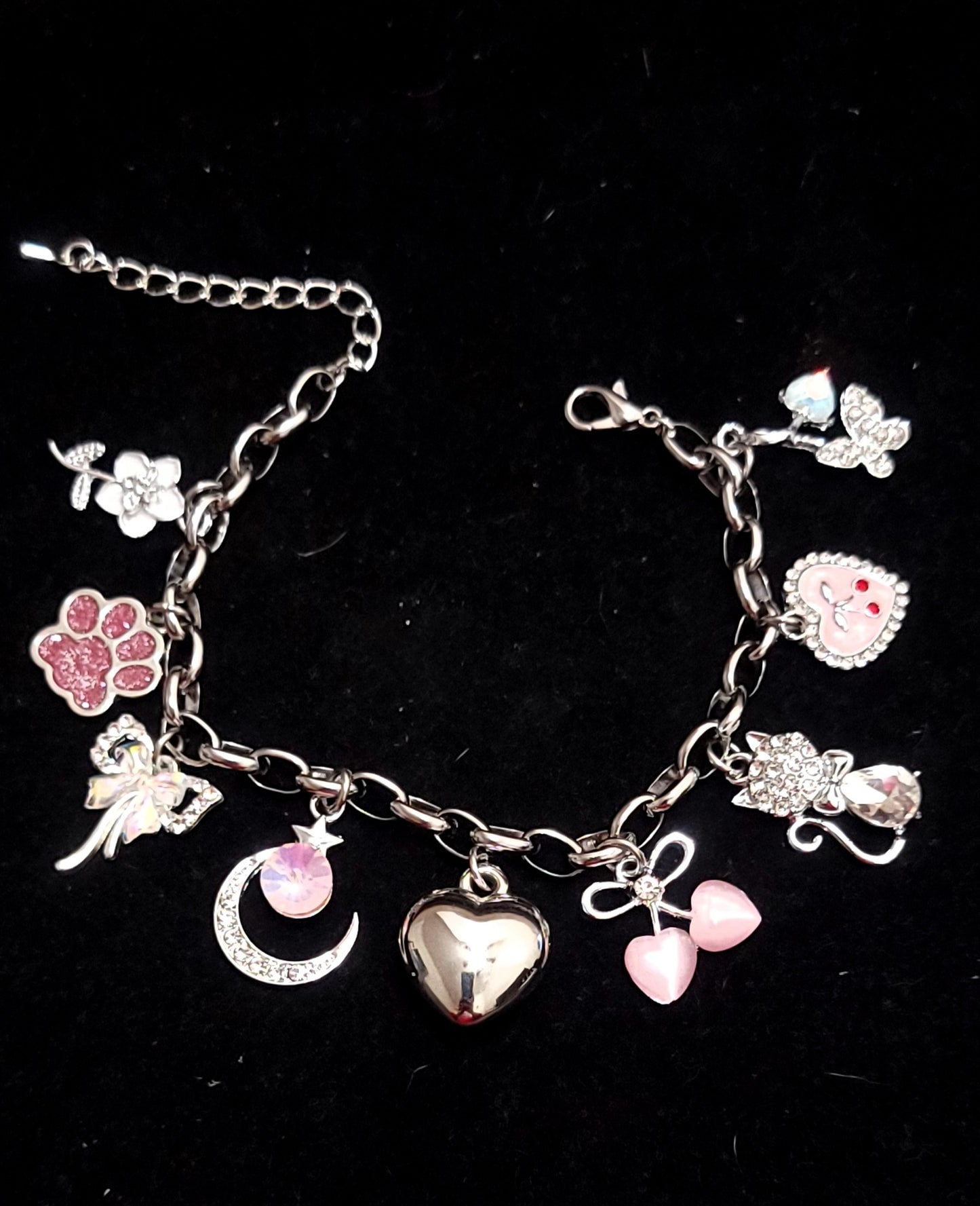 Silver Charm Bracelet