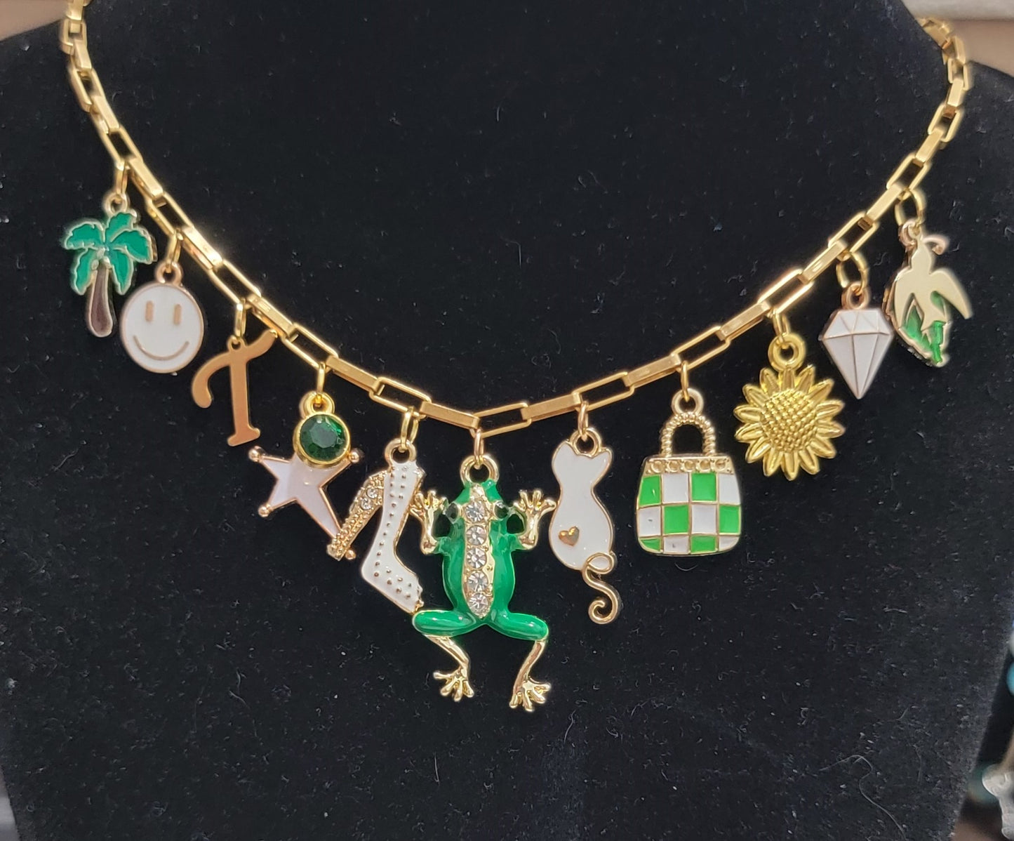 Gold Charm Necklace