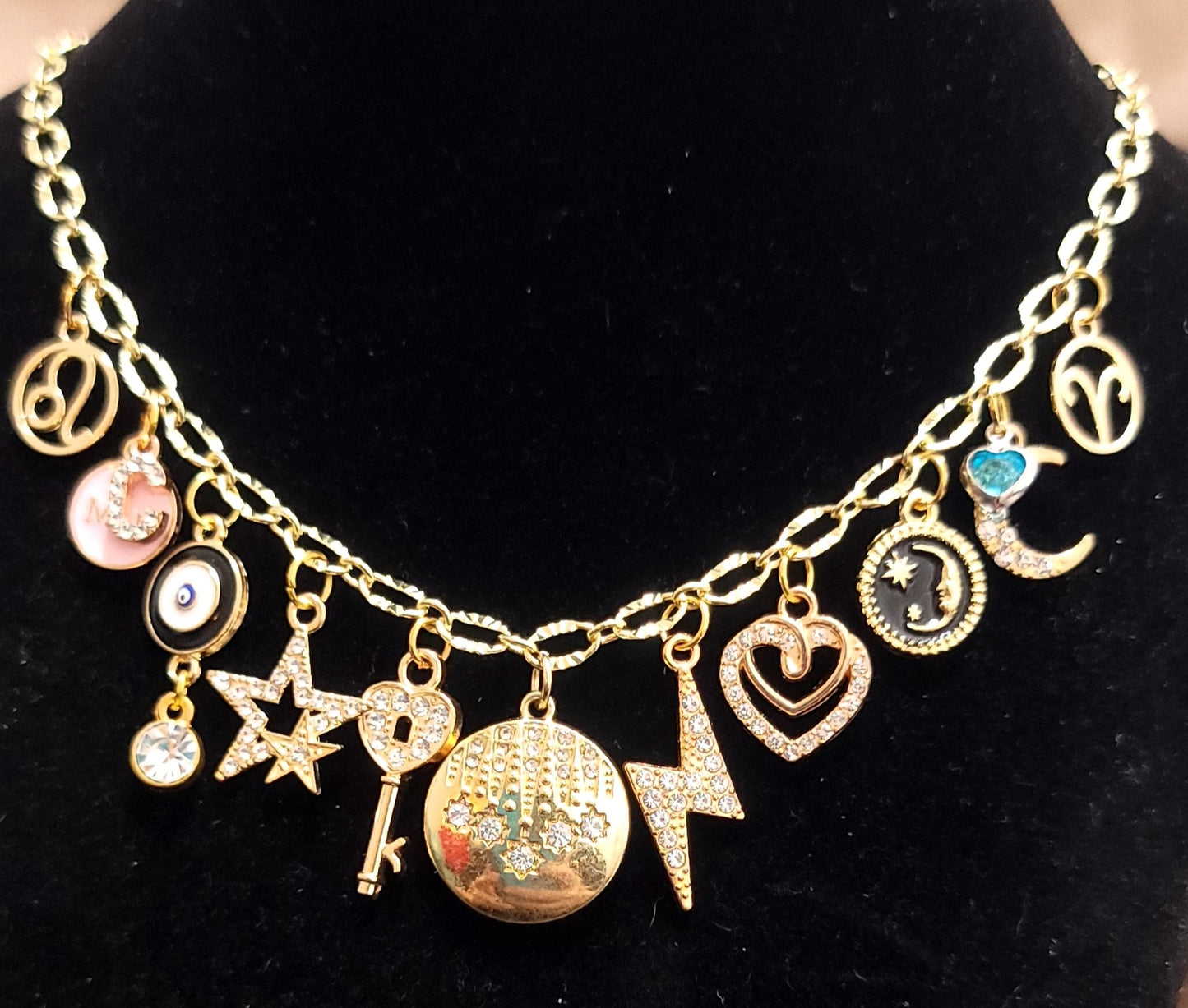 Gold Charm Necklace