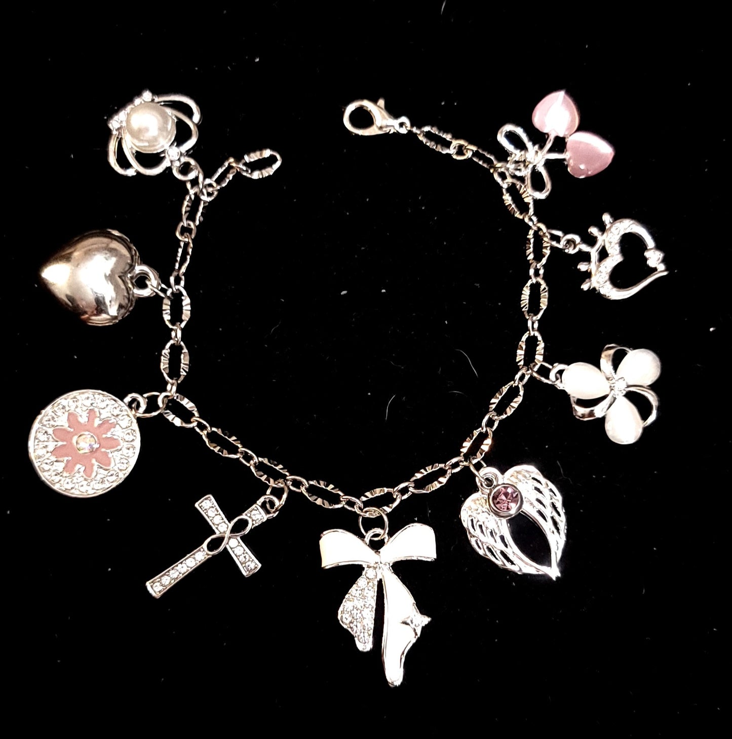 Silver Charm Bracelet