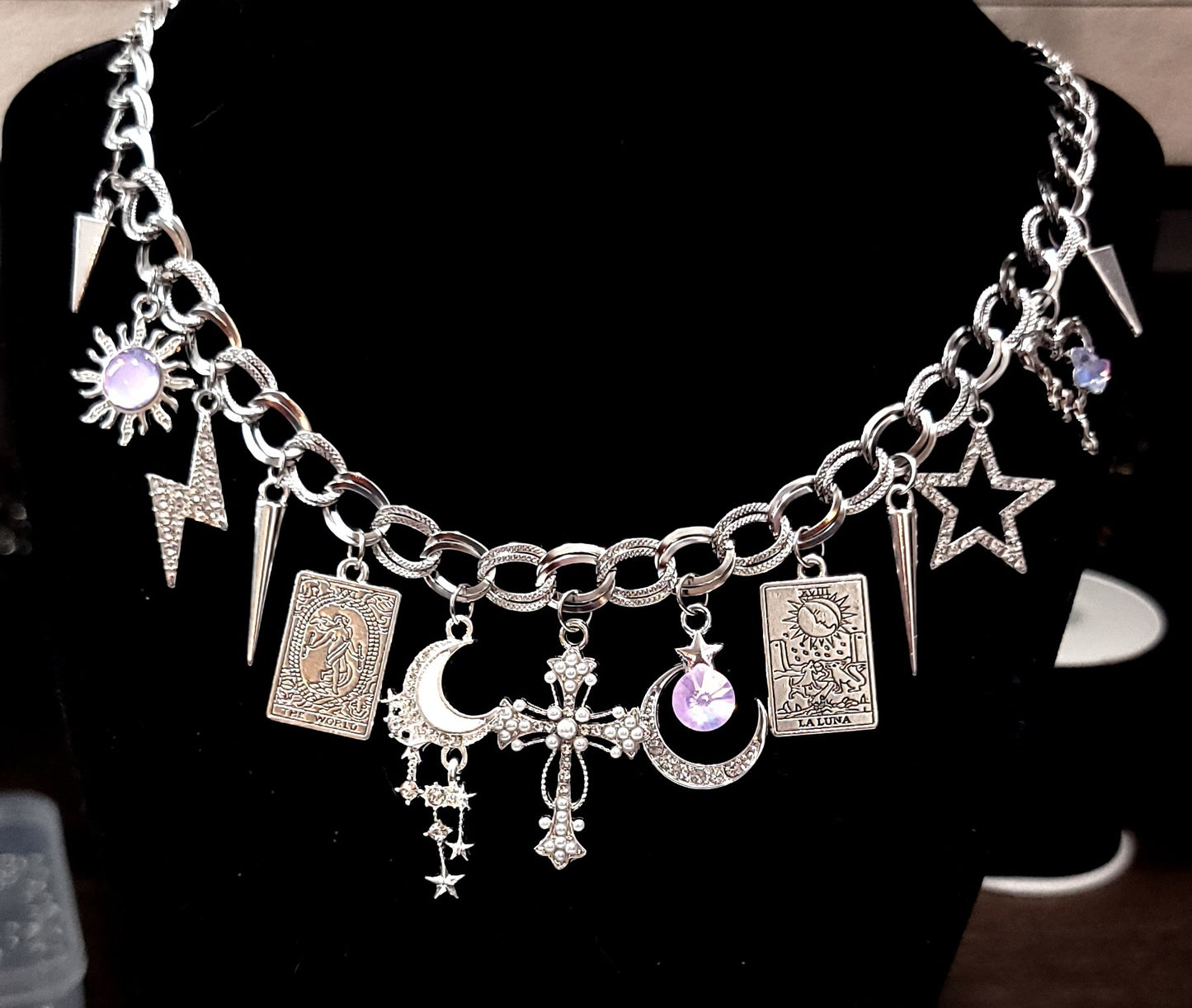 Silver Charm Necklace