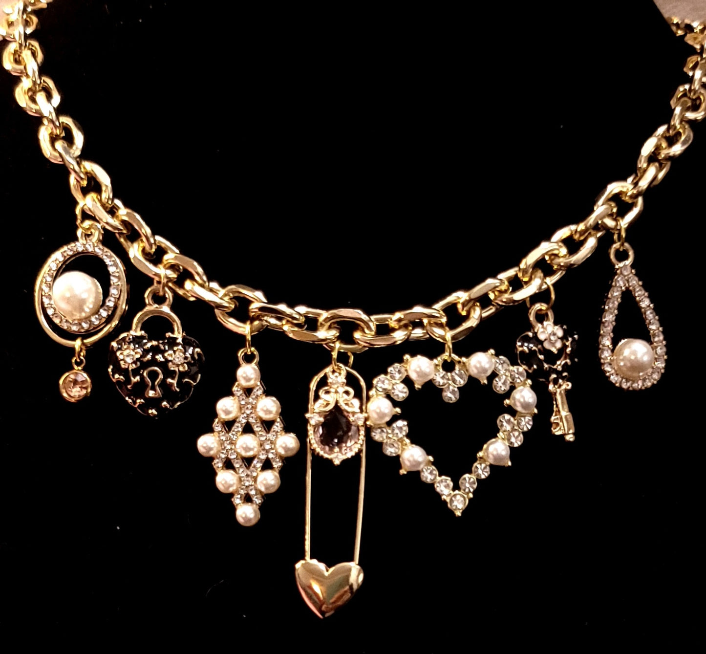 Gold Charm Necklace