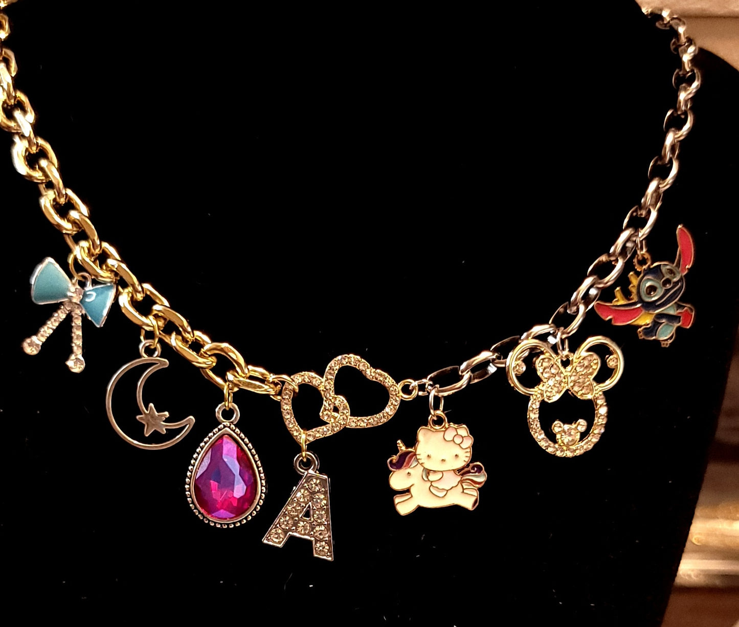 Gold Charm Necklace