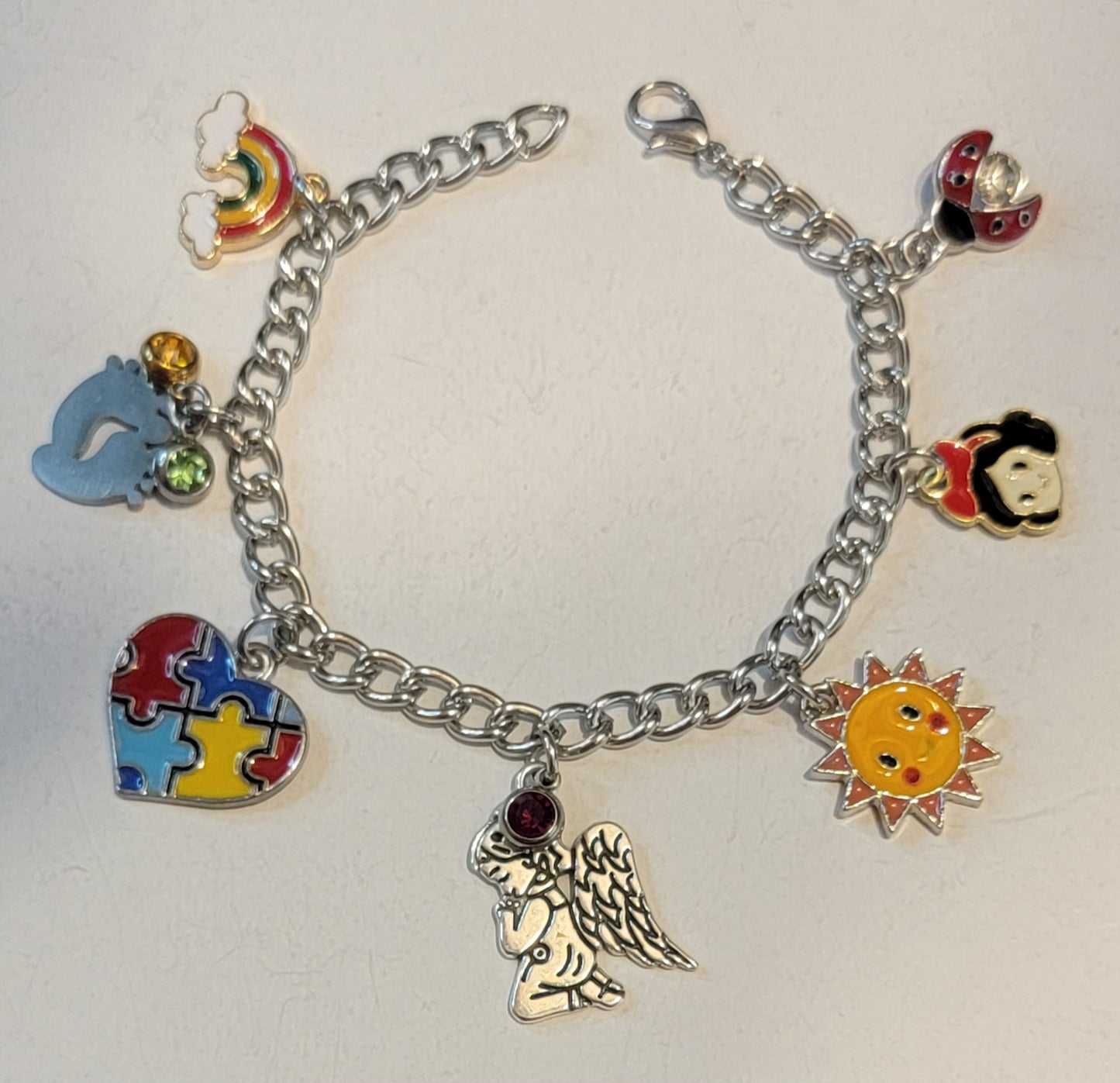 Silver Charm Bracelet