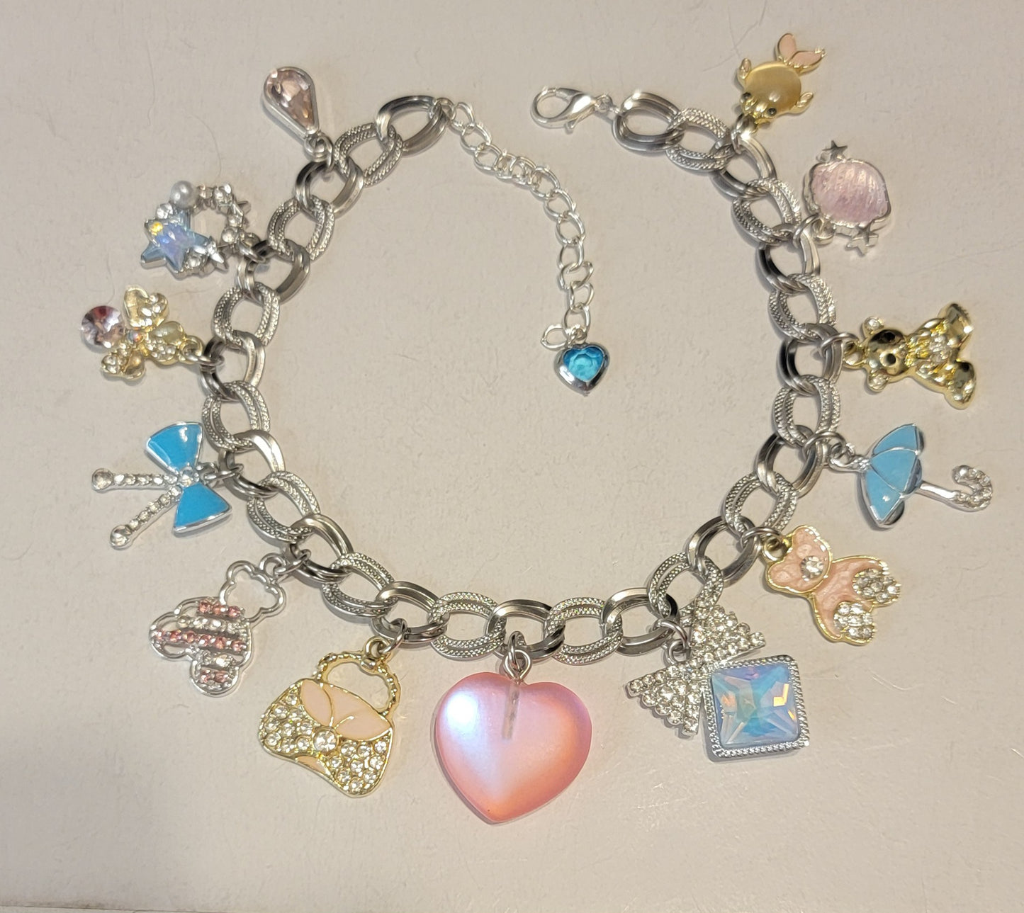 Silver Charm Bracelet