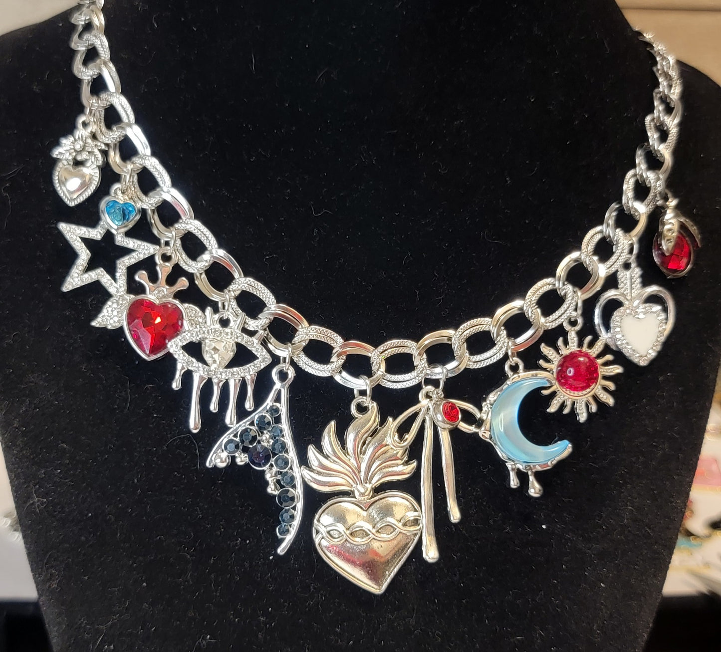 Silver Charm Necklace