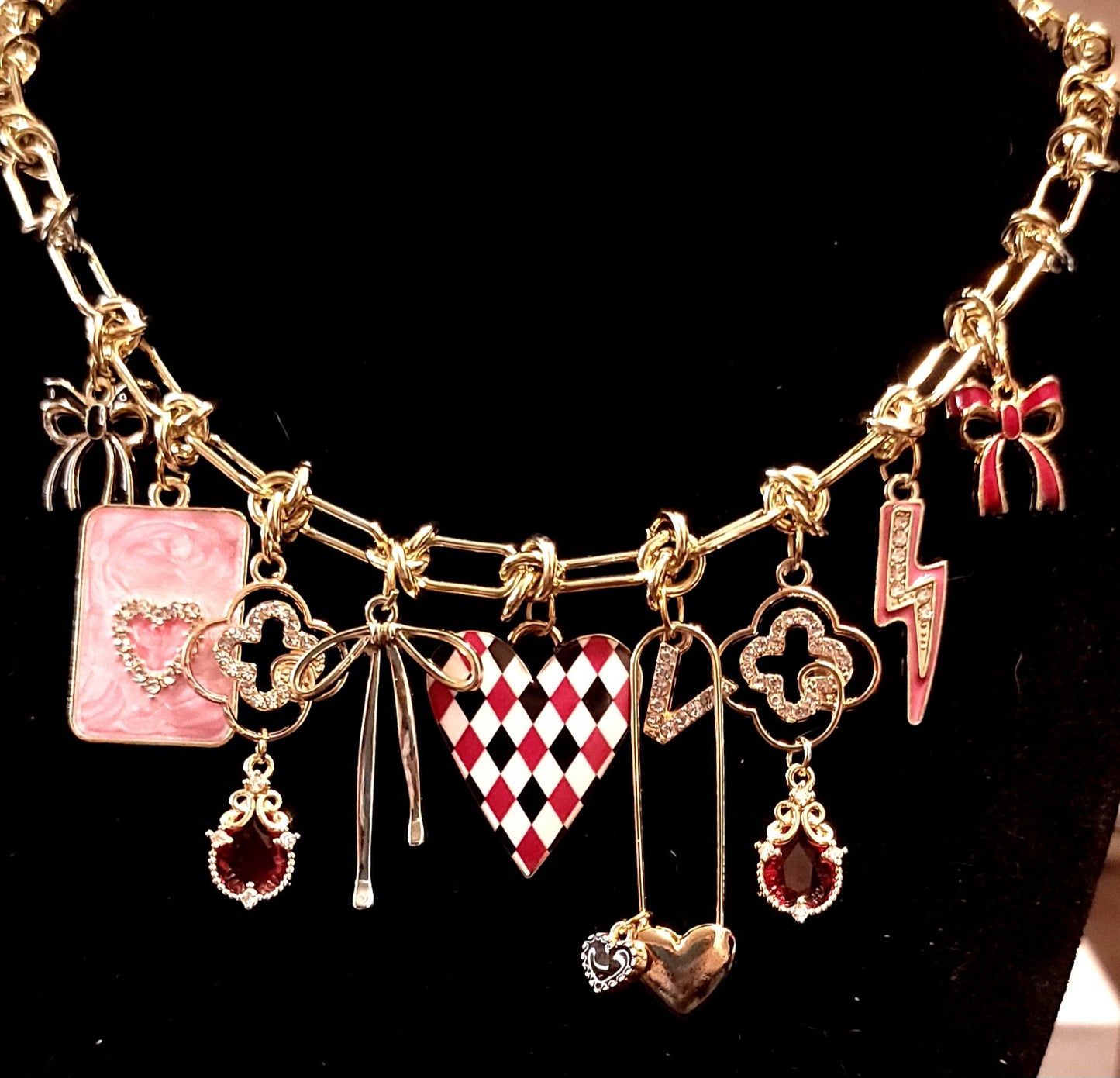 Gold Charm Necklace