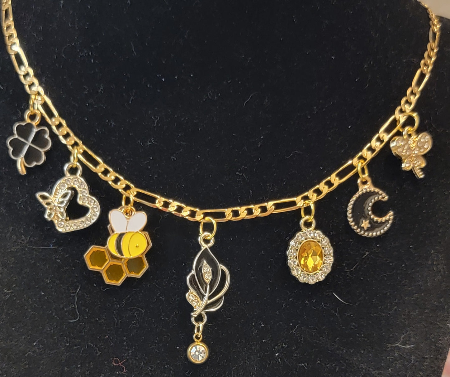 Gold Charm Necklace