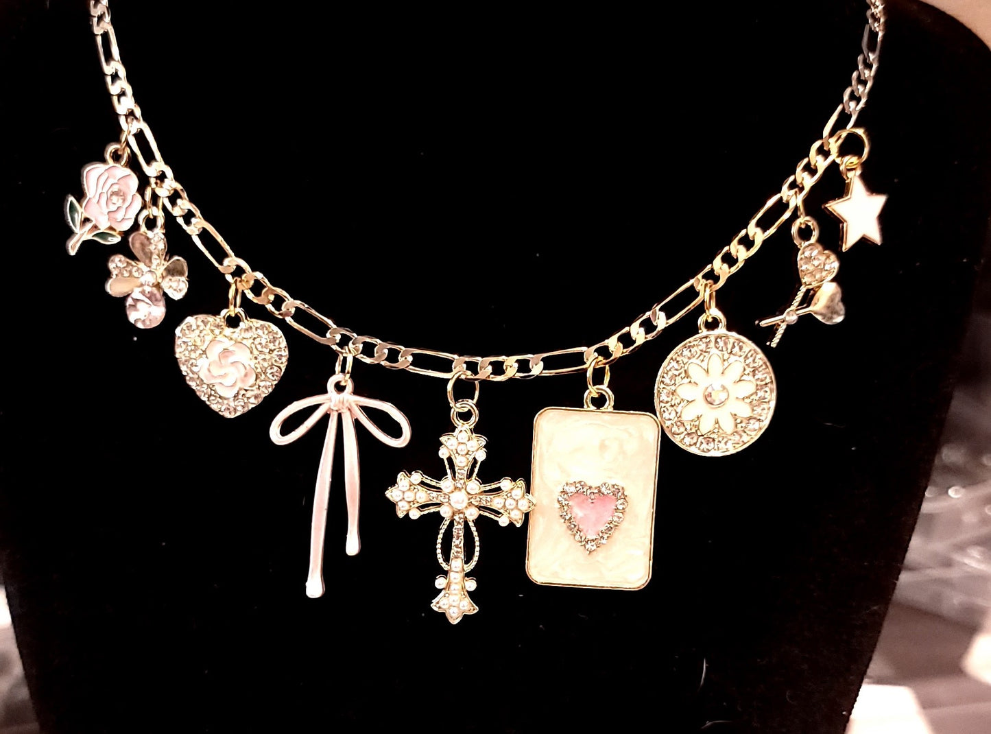 Gold Charm Necklace