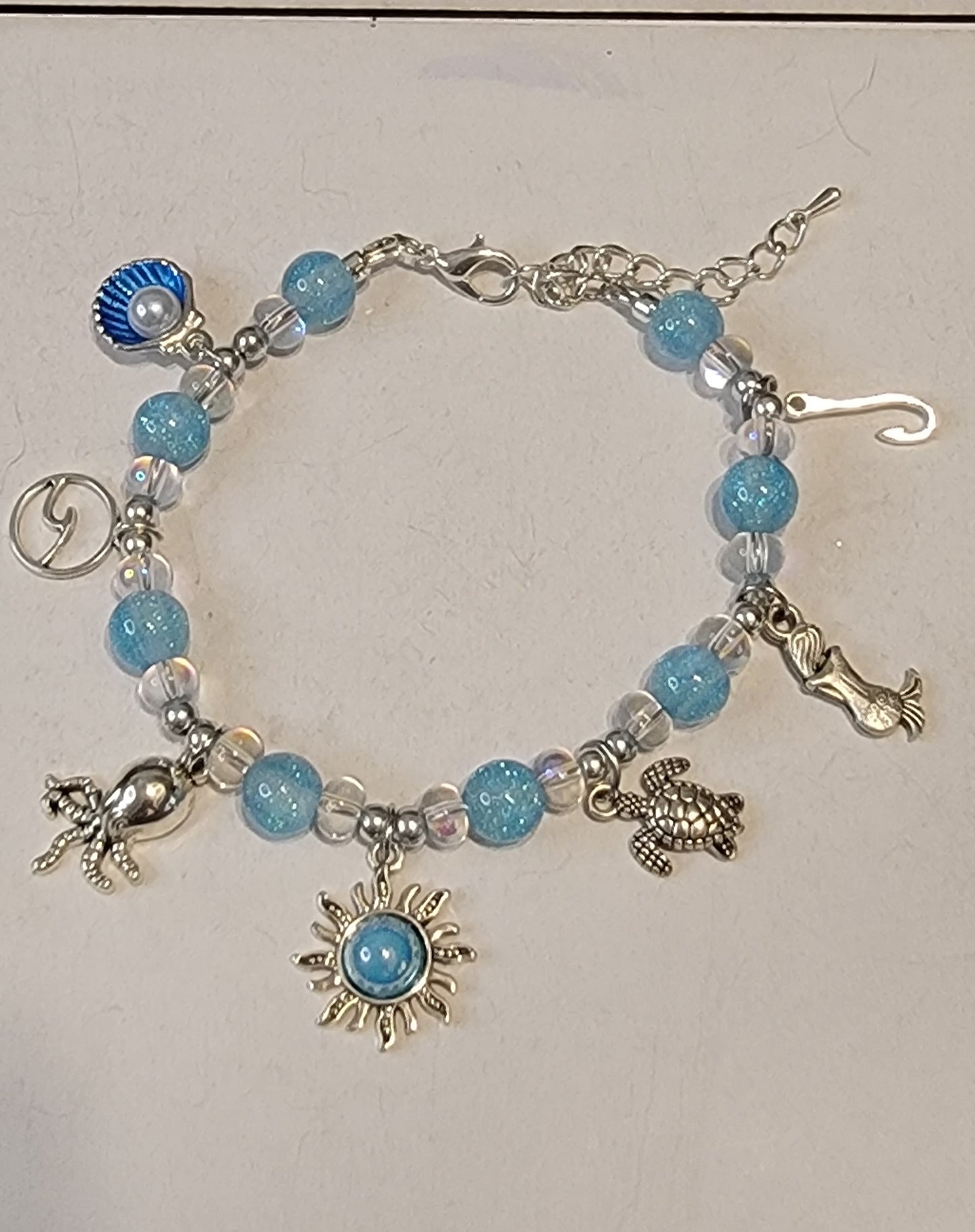 Beaded Charm Bracelet