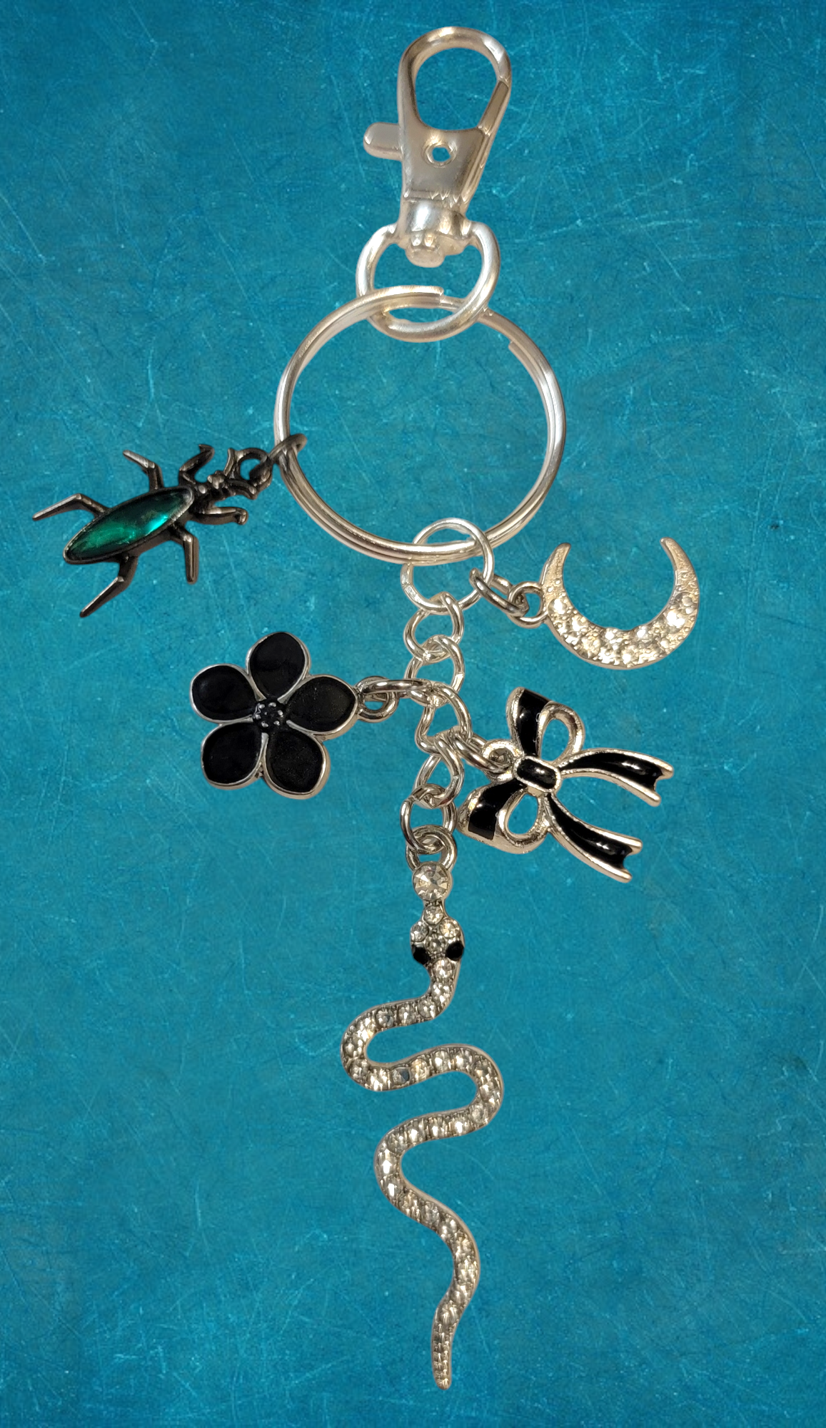 Custom charm keychain