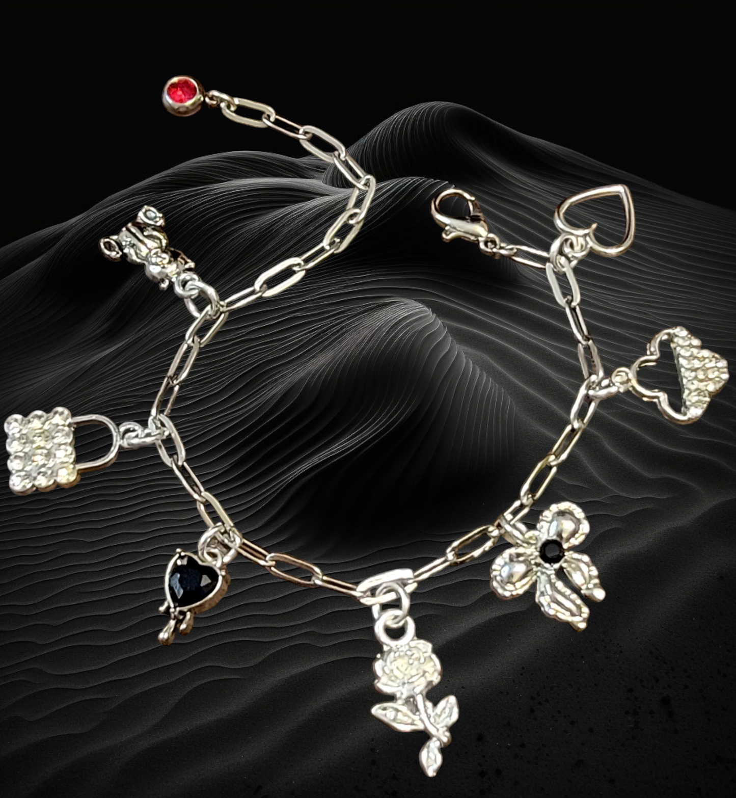 Silver Charm Bracelet
