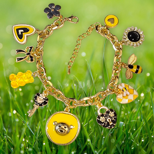 Gold Charm Bracelet