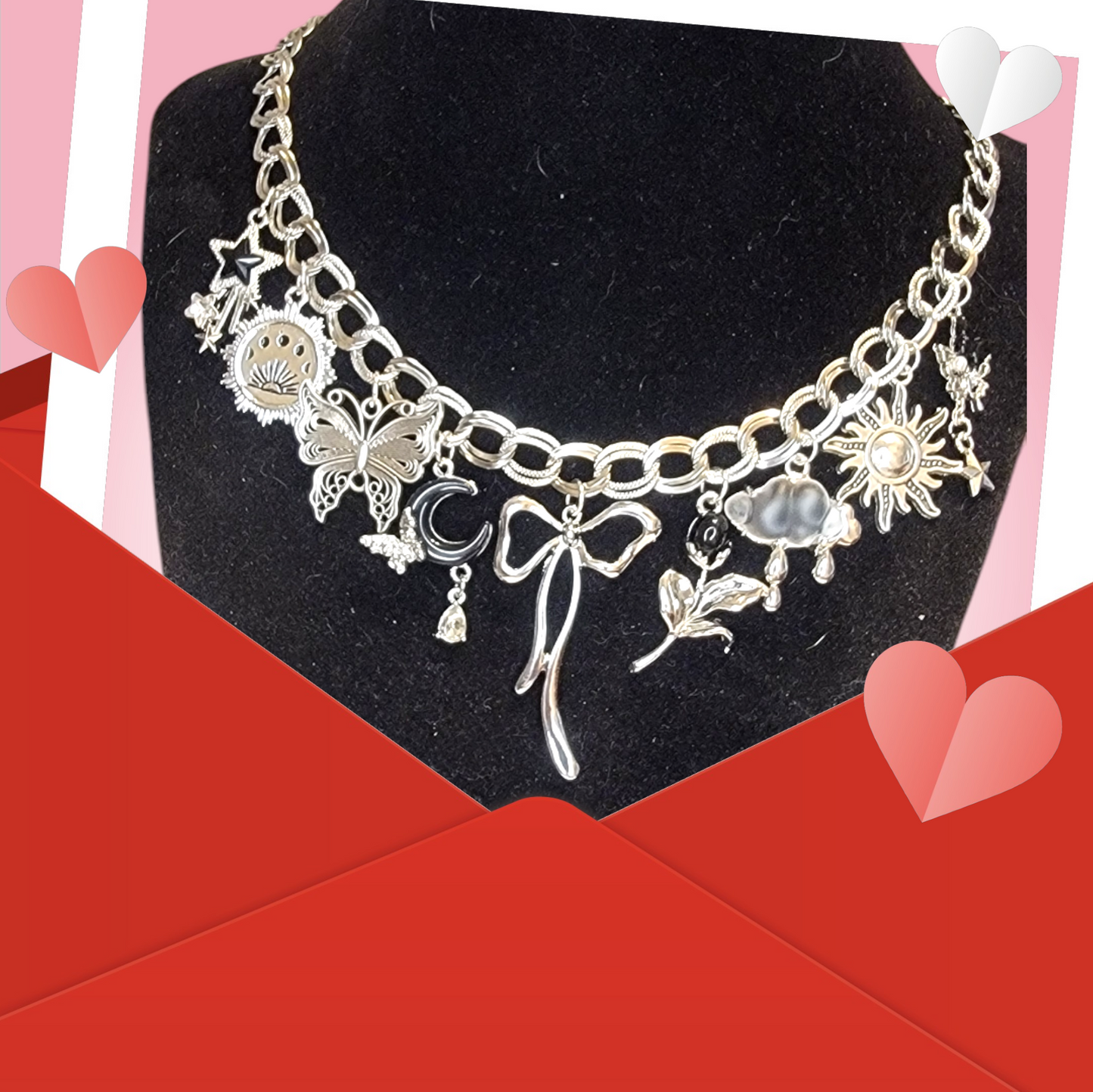 Silver Charm Necklace