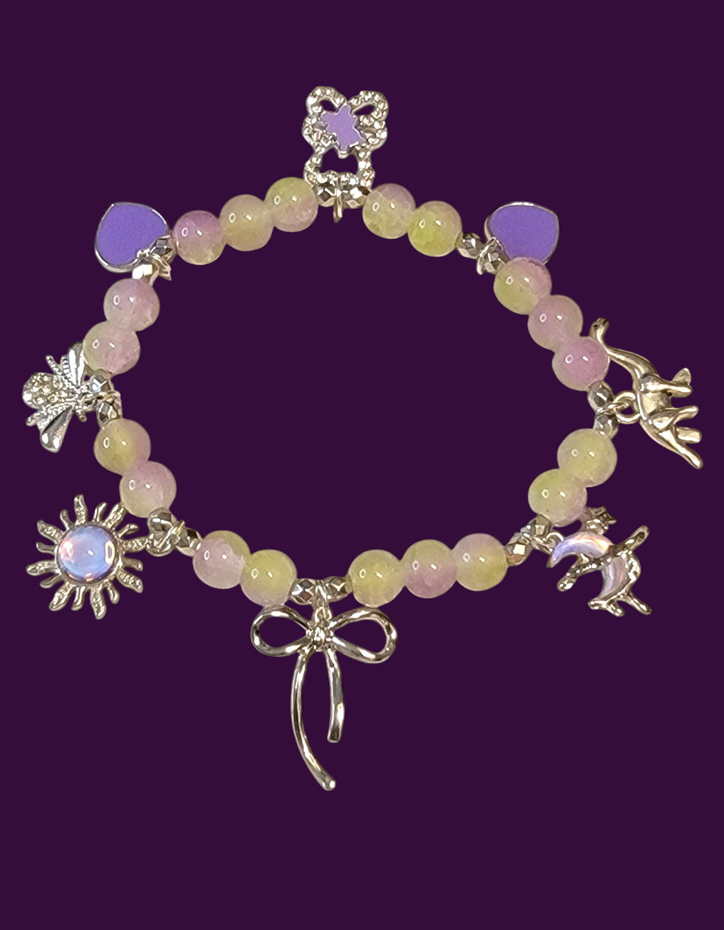 Beaded Charm Bracelet