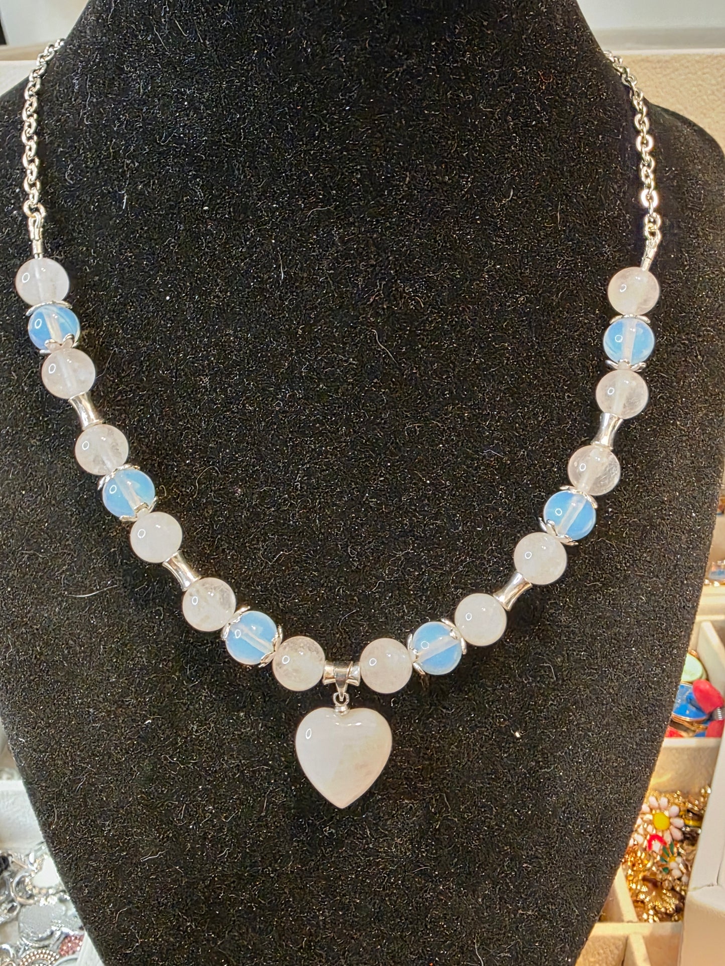 Custom one of a kind beaded necklaces
