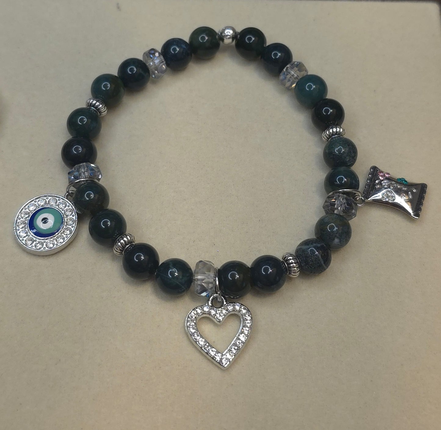 Beaded Charm Bracelet