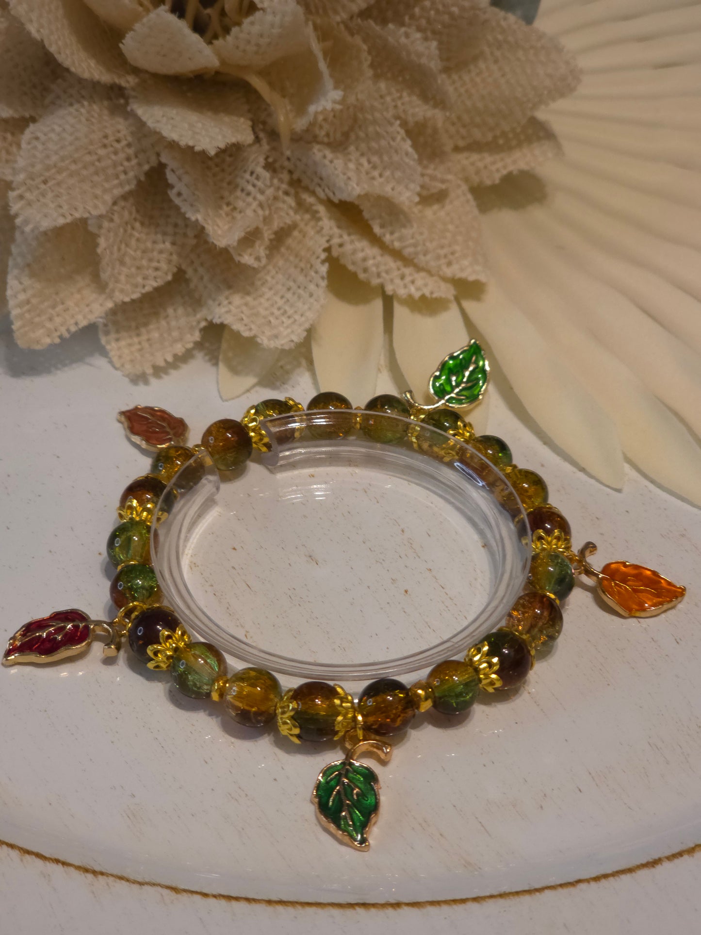 Beaded Charm Bracelet