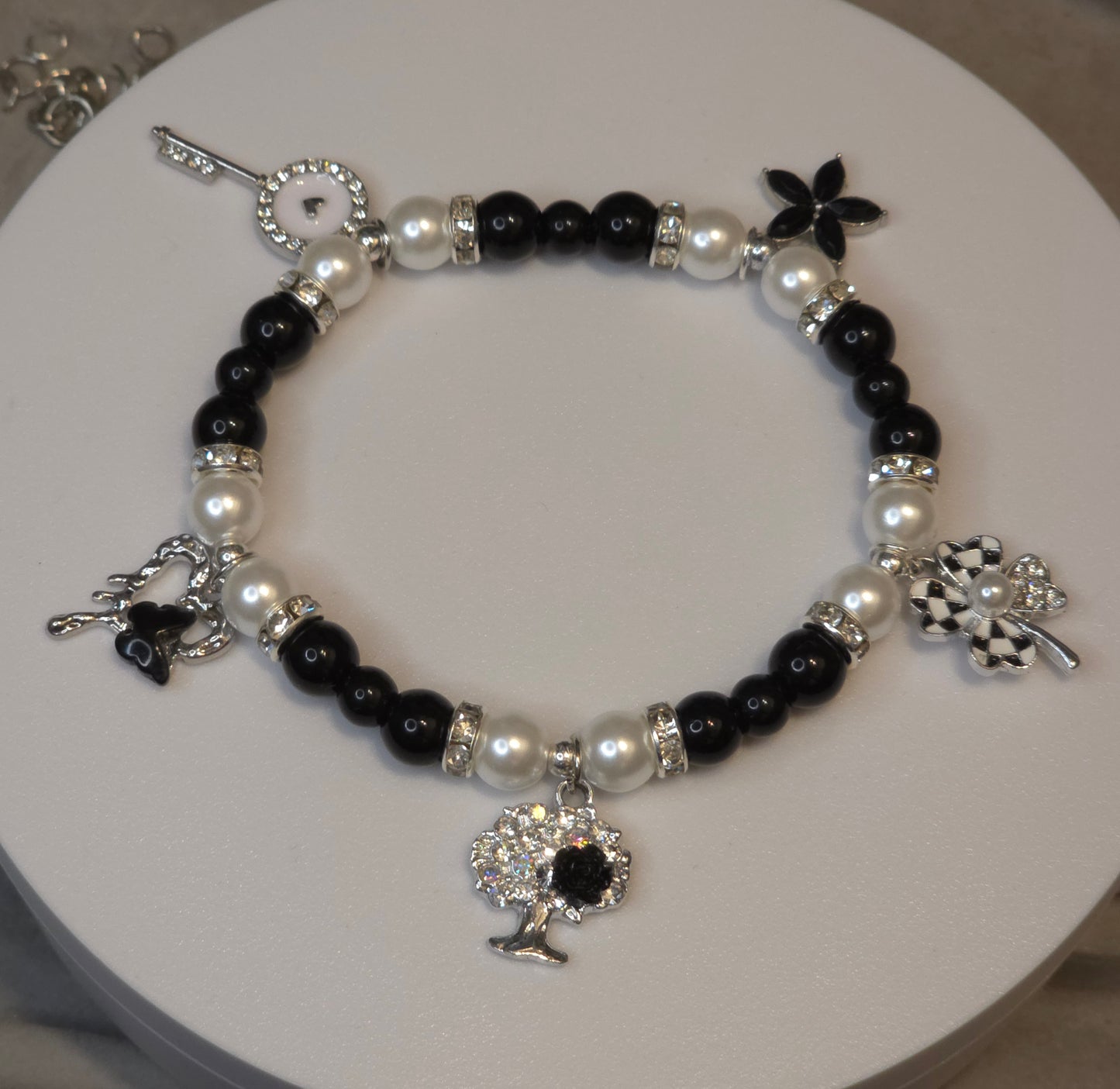 Beaded Charm Bracelet